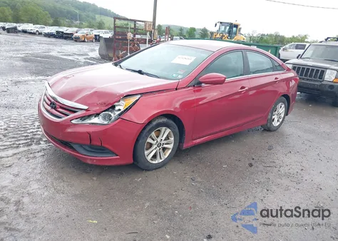 2014 Hyundai Sonata Gls из США, поврежденный, VIN 5NPEB4AC1EH915143